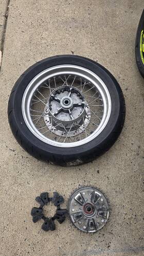 Triumph T2010245 Rear 1998 Thunderbird Sport 900 Wheel