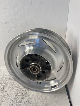 T2010298 Triumph America And Speedmaster Silver Cast Back Rear Wheel Rim Rotor Cush Hub