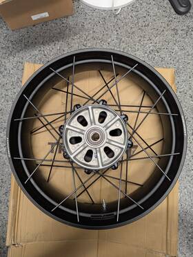 Triumph T2010578 2019-2022 Oe Scrambler 1200/xc/xe Rear Wheel 17 X 4.25 Black