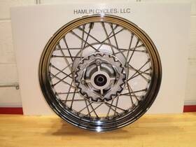 T2011222 Triumph Air Cooled Bonneville 2002 And Up Rear Wheel Assembly