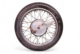 Wm1.85x19 Triumph 1952 Thunderbird T110 Preunit 650 6t Tr6 2876 Front Wheel Brake