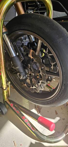 Wubwab11 Triumph 2006-2012 Daytona Front Wheel