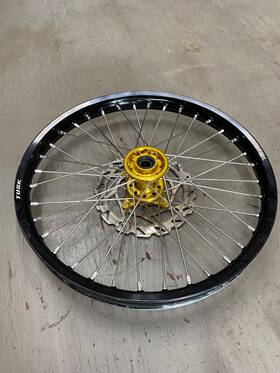 1418490005 Tusk Used 2011 Rmz450 Front Wheel Straight 21 Inch Suzuki Rmz250