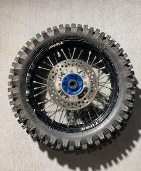 1418500053 Tusk 2005 Suzuki Rm85 Rear Wheel Rim And Tire 14x1.6 Impact