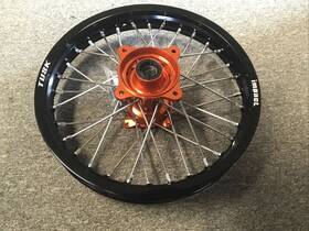 1418500058 Tusk Complete Rear Wheel 16 Inch Fits Ktm 65 Sx Husqvarna Tc65 Gas Mc65