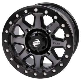 201-207-0023 Tusk 4/156 Uinta Beadlock Wheel 14x7 4.0 3.0 Gunmetal/black