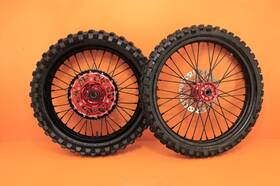 Crf21 Tusk Crf21/19 2004-2013 Crf250r Crf250 Impact Front Rear Wheel Set Hub Rim Spokes Tires