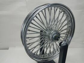 37-542-25mm-abs Ultima Harley-davidson 09 Touring 21x3.5 48 Fat Spoke Front Wheel Dual Disc Abs 25mm