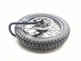 Imz-8.1041-20023-01 Ural 03-24 Gear Up Front Wheel 19 Inch With Tire 4.00-19 And Fork Swingarm Set
