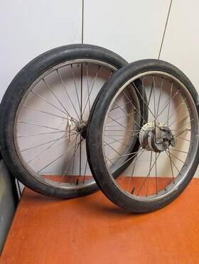 Velosolex 11699 Solex 3800 Front Rear Wheel Vintage Atom Hub Rim