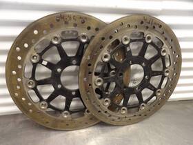 1911624-266 Victory 13 Cross Country Front Wheel Brake Rotor Disc Set