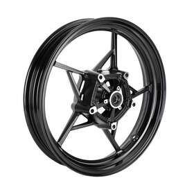 M514-a021-blk-f Vipjq Front Wheel Rim Black For Kawasaki Ninja 400 Ex400 Abs 2018 2019 2020 2021 2022