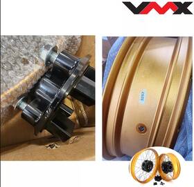 Tw-crf1000-12-no23-v6 Vmx 2.15 21/4.25 18 Tubeless Returned Wheels For Honda Xl750 Transalp 2023-2024