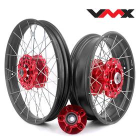 Tw-crf1000-31 Vmx 21/18ftft Tubeless Wheels Black Rims Fit Honda Transalp Xl750 2023-2024