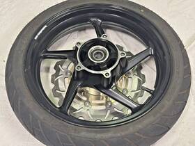 Sixty61-vwbusak8scb01fb Voodoo 2008-2025 Suzuki Hayabusa Sniper Front Wheel Koyo Bearings 16x3.5 Black