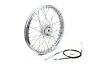 Vt52-0382 Manufacturing Chrome Mini Drum Spoke Front Rim Harley Chopper Bobber