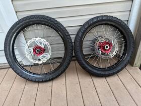Warp 9 335340428365 2021-2025 Crf 450 250 R Wheel Set 21 Front 19 Rear
