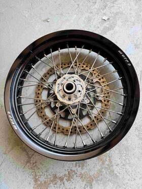 Asm17 Warp 9 Alta Sm Supermoto 17 Inch Front Wheel