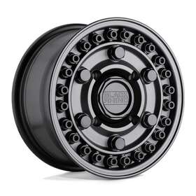1570ary364156g32 Wheel Pros Black Rhino Powersports Buary 15.0x7 4x156 Gnblk 36mm -