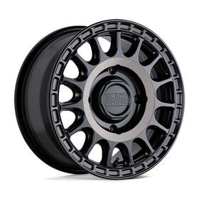 1570snd364110m80 Wheel Pros Black Rhino Powersports Busnd 15x7 4x110 Sgl-blk-mch-ddt-rg 36mm