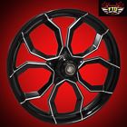 Widow-bc-26-fl-08-19 Ftd Customs Harley Black Contrast Inch Front Wheel Floating Rotors