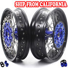 Wkm-02 Kke Supermoto Wheels For Huaqvarna Husky Tc Te Fc Fe