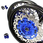 X04n4140 Kke Supermoto Wheels Fit Yamaha Rim Set Blue Nipple X04n4140 Kke Supermoto Wheels Fit Yamaha Rim Set Blue Nipple