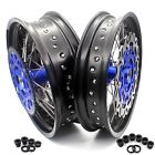 X06n4100-c06d32bl Kke Fe Fc Supermoto Wheels Set For Husaberg Discs