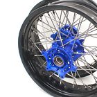 X14n4100 Kke Supermoto Wheels Set For Yamaha Blue