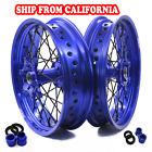 X14n4411 Kke Yamaha Supermoto Motard Wheel Rims Set