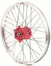 Xf-20-56-3153rs Dubya Red Hub With Excel Takasago Silver Rim Painted Finish