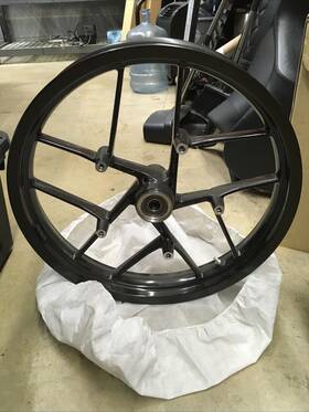 19xm12.5 Xm 23-07562 Black Tubeless Rim