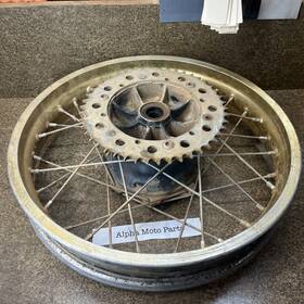 000103111 Yamaha 84 Yz490 Rear Wheel 18in Rim 1984