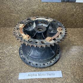 01002221 Yamaha 79 Yz250 Rear Wheel Hub 1979