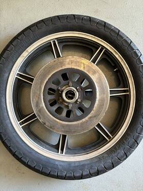 012345 Yamaha Sr500 Front Wheel