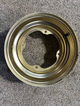11234-444-ytz Yamaha Tri-z 250 Front Rim Gold 85 1985 Original
