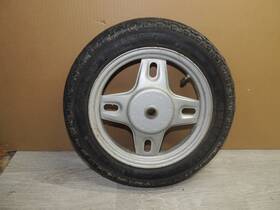 14t253900135 Yamaha Razz Sh50 Rear Wheel / Tire Assy 1987-2001 2.75-10