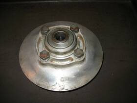 16-82536-60-00 Yamaha 1973 Rd350 Rear Wheel Sprocket Flange Hub Rd 350 1973-1975
