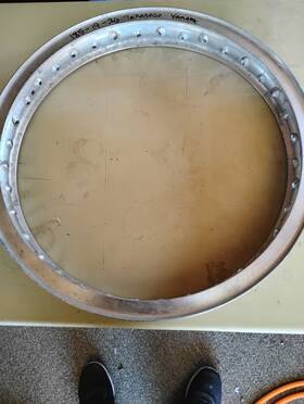 185-19-36 Yamaha 1851936 Oem Takasago Rim/wheel Aluminum Free Shipping