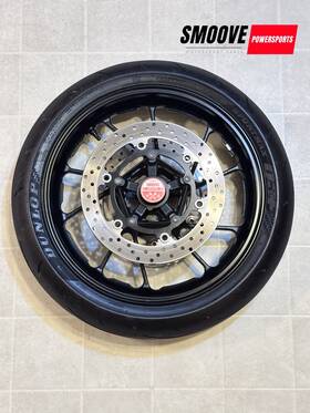 1rc-25168-00 Yamaha 2014-2017 Fz09 Fz-09 Oem Front Wheel Rim Tire Rotor Assembly Black