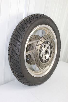 1uj-25168-00-p0 Yamaha 1986 - 1990 Radian Yx600 Oem Front Wheel Assembly Yx 600 86 90 89/2