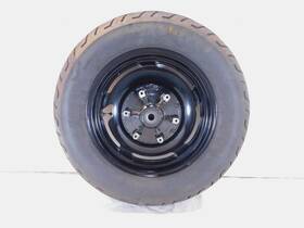 1ut-25338-01-jk Yamaha 1988 1989 1990 V-max 1200 Vmx12 Oem Black Cast Rear Wheel Rim And Tire
