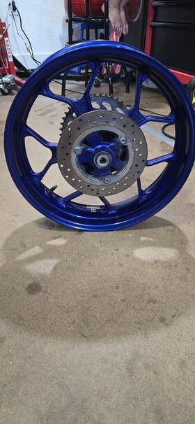 1wd-f5338-03-p0 Yamaha 2017 15-20 Yzfr3 R3 Rear Wheel Rim Straight 17x4.00