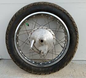 215rx18 Yamaha 1974 Xs500 Rear Wheel