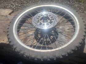 Yamaha 233e Xt225 Serow Front Wheel And Tire