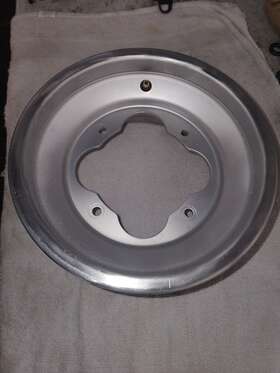 2xk-25180-10-7h Yamaha 87 - 99 Banshee Front Wheel Rim Oem