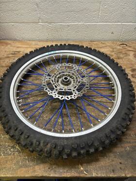3634 Yamaha 2006-2009 Yz250f Yz450f Front Rim Tire And Wheel 06-09