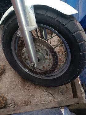 36789 Yamaha 99 650 Front/rear Wheels Witn Tires
