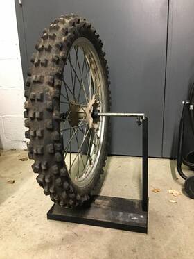 38813 Yamaha Good Straight Oem 21x1.60 Front Wheel Asy Pulled From 2001 Wr250f