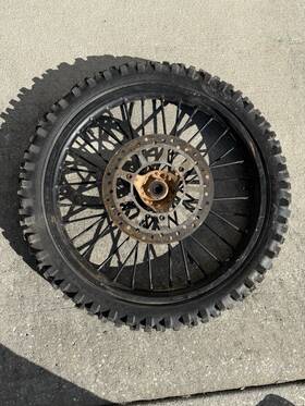 39k-25111-00-98 Yamaha Yz80 Front Wheel D.i.d 17 Inch